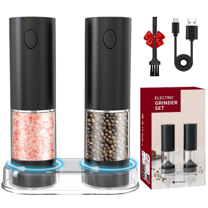 Electric Pepper Grinder Stainless Steel Salt And Pepper Grinder - HomeyKitchen