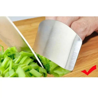 1pc Stainless Steel Finger Protector - HomeyKitchen