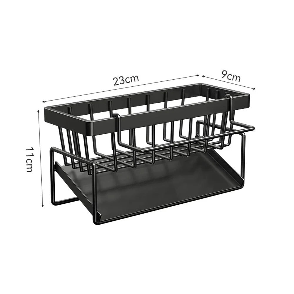 Sponge Holder for Kitchen Sink Kitchen Countertop Organizers - HomeyKitchen
