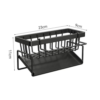 Sponge Holder for Kitchen Sink Kitchen Countertop Organizers - HomeyKitchen