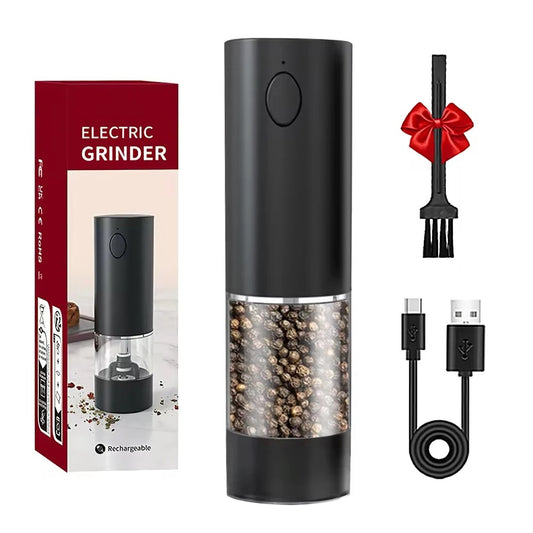 Electric Pepper Grinder Stainless Steel Salt And Pepper Grinder - HomeyKitchen