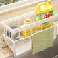 Sponge Holder for Kitchen Sink Kitchen Countertop Organizers - HomeyKitchen