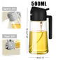 Olive Oil Dispenser Bottle 500ml Plastic Oil Sprayer - HomeyKitchen